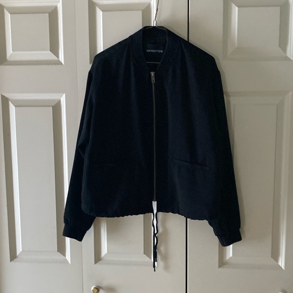 Who What Wear women’s medium black bomber jacket - Picture 1 of 8